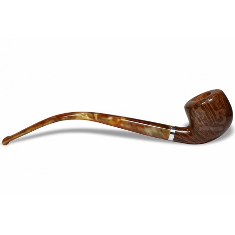 Cachimbo Maestro Briar Churchwarden (Aceita Filtro 9mm) Piteira Acrílico